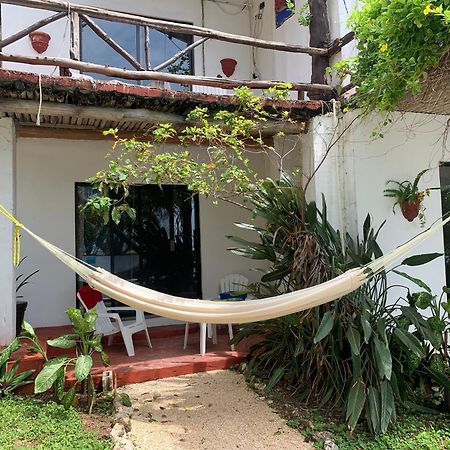 Casa Caribe Канкун Екстер'єр фото Hammock in Tulum, Mexico
